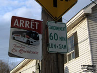 Arr�t Autobus La Qu&eacute;b&eacute;coise